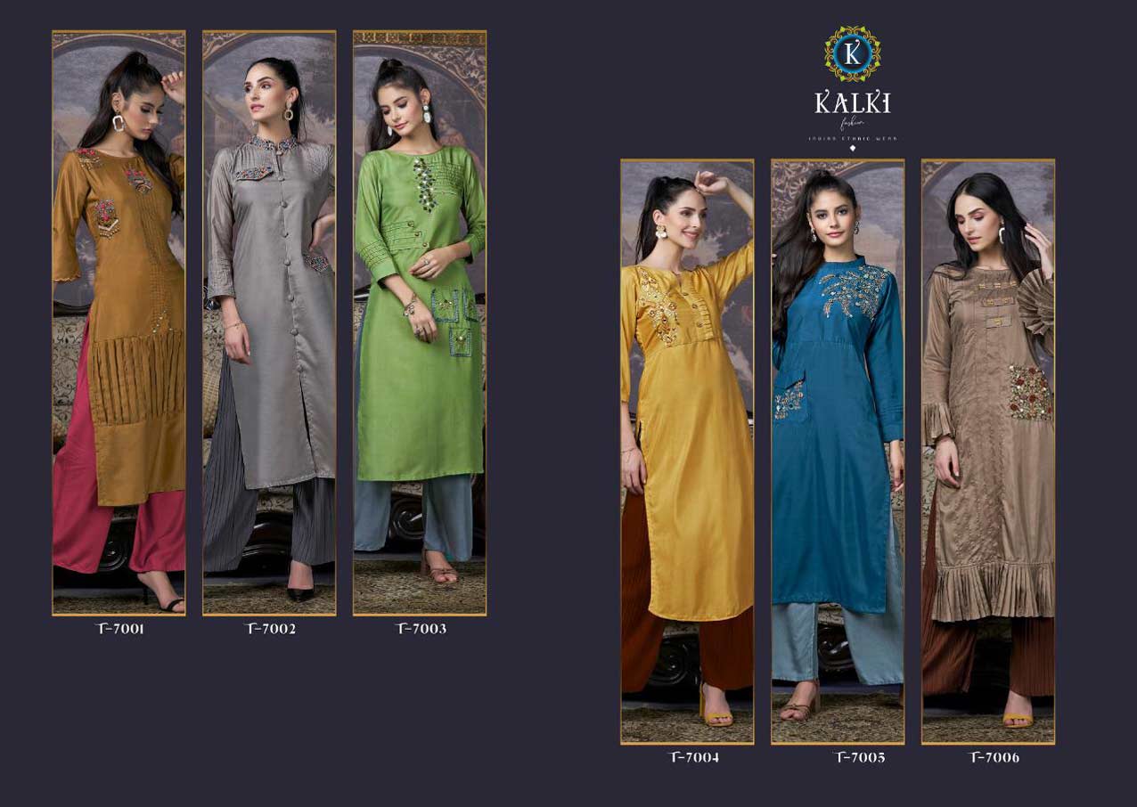 Kasoti Catalogue Kalki Fashion Muslin Kurti Sets Kasoti Catalogue Kalki Fashion Muslin Kurti Sets